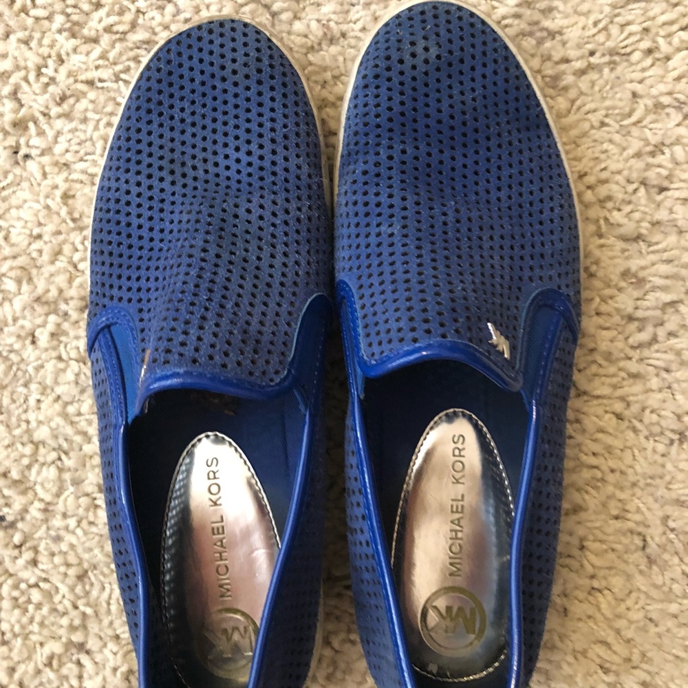 Michael Kors slide on tennis shoes size 7